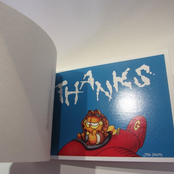 GARFIELD Thank You PostCard Book 1993 - Picture 6 of 8